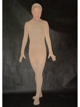 Skincolor Silk Zentai Unisex Zentai Suit