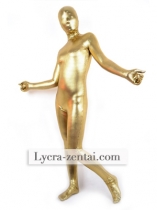 Gloden Shiny Refinement Zentai Costume