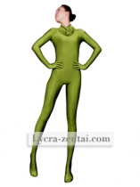 Army Green Fullbody Lycra Spandex Zentai Suit