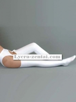White Lycra Spandex Sexy Shorts