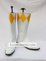 Zyuranger Ranger Superhero - Aisha Yellow Ranger Cospaly Boots