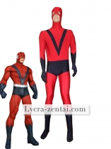 Giant-Man Red & Blue Spandex Zentai Superhero Costume