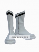White And Black Ultraman Cosplay Boots