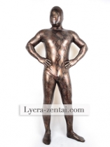 New-Copper Man Zentai Suit