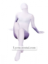 White Lycra Spandex Zentai Suit