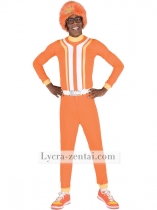 Orange Yo Gabba Gabba-DJ Lance Superhero Costume