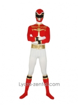 Red Gosei Ranger Superhero Costume