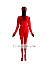 Custom Design Scarlet Spiderman Spandex Zentai Costume Custom Design Scarlet Spiderman Spandex Zentai Costume