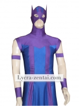 Marvel Comics Superhero Hawkeye Spandex Zentai Costume