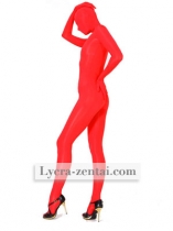Red Fashion Spandex Fullbody Zentai Suit