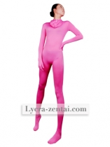 Pink Spandex Fullbody Zentai Suit