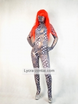 Multicolor Shiny Metallic Full Body Zentai Suit Multicolor Shiny Metallic Full Body Zentai Suit
