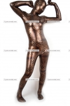 Tiger Stripe Leopard Blend Zentai Cotume