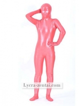 Sexy Red Fullbody Shiny Metallic Zentai Suit