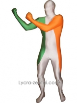 Ireland Pattern Flag Spandex Lycra Zentai Suit