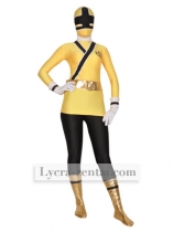 Yellow Shinkenger Power Rangers Costume