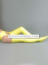 Yellow Sexy Lycra Spandex Shorts