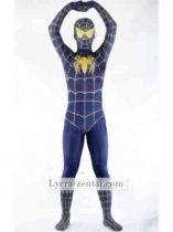 Deep Blue And Yellow Spiderman Costume Deep Blue And Yellow Spiderman Costume