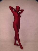 Crimson Full body Lycra Spandex Zentai Suit
