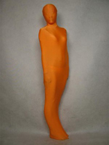 Orange Bodybage Lycra Spandex Zentai Suit Orange Bodybage Lycra Spandex Zentai Suit