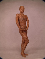 Spandex lycra Leopard Pattern Unisex Zentai Suit