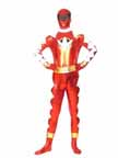 Conner Abaranger Power Rangers Shiny Metallic Superhero Costume Conner Abaranger Power Rangers Shiny Metallic Superhero Costume