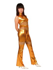 Gold Shiny Metallic Zentai Suit