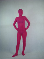 Red Unicolor Full body Lycra Spandex Zentai Suit