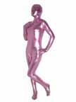 Purple Shiny Metallic Unisex Zentai Suit
