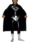 Shiny Metallic Unisex zentai Superman Catsuit with Cape Shiny Metallic Unisex zentai Superman Catsuit with Cape