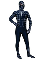 Blue and White Spiderman Spandex Superhero Zentai Suit Blue and White Spiderman Spandex Superhero Zentai Suit