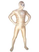 Golden Spandex Unisex Spiderman Suit Costume Golden Spandex Unisex Spiderman Suit Costume
