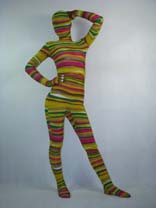 Fullbody Lycra Spandex Multicolor Zentai Suit