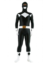 Black Spandex Power Ranger Costume