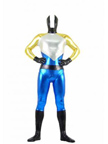Four-Color Shiny Metallic full body Zentai Suit