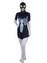 Black Female Spiderman Superhero Costume Black Female Spiderman Superhero Costume