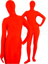 Red Lycra Spandex Fullbody Unisex Zentai Catsuit