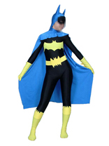 Batgirl Lycra Spandex Superhero Costume