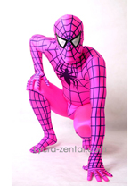 Pink And Black Spiderman Zentai Costume