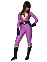 Superhero Costume - Super Twins Spandex Costume