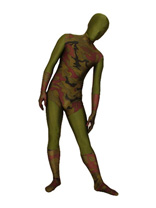 Unisex Camouflage Lycra Spandex Zentai Suit