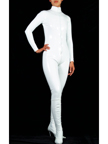 White Shiny PVC Zentai Suit White Shiny PVC Zentai Suit