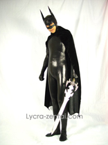 Black Shiny Batman Costume